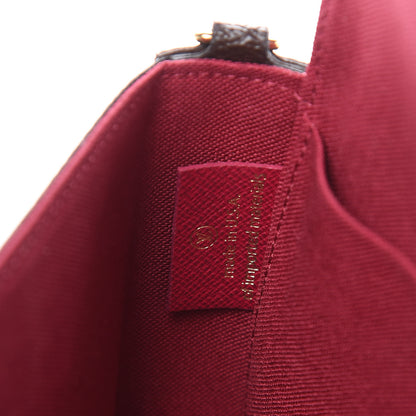 Louis Vuitton Monogram Pochette Felicie Chain Wallet Fuchsia 6 of 10