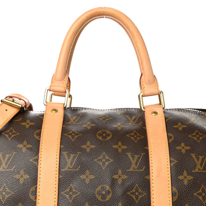 Louis Vuitton Monogram Keepall Bandouliere 50 8 of 13