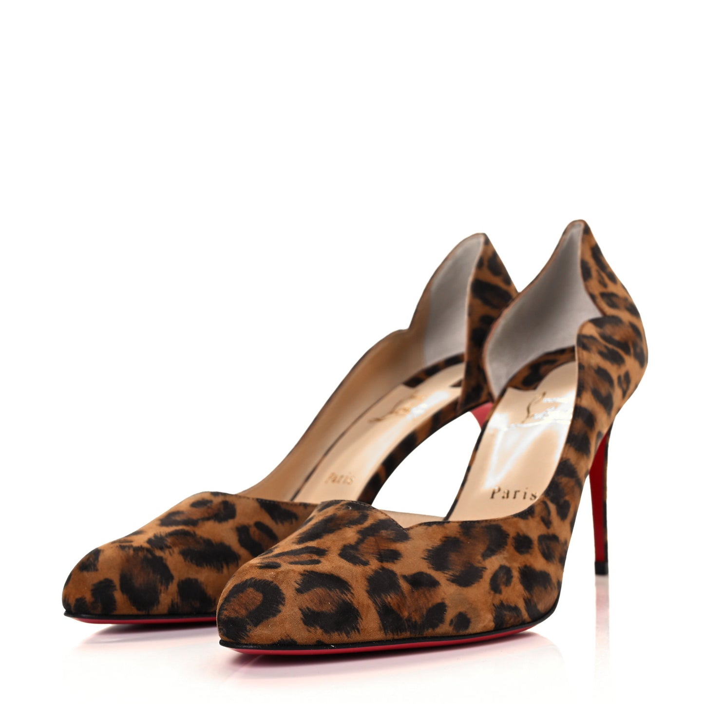 Veau Velours Kitty Round Chick 85 Pumps 42 Brown