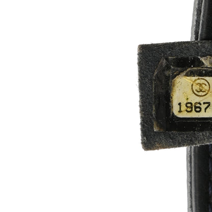 Chanel Caviar Stitched Small Boy Flap Dark Blue 7 of 10