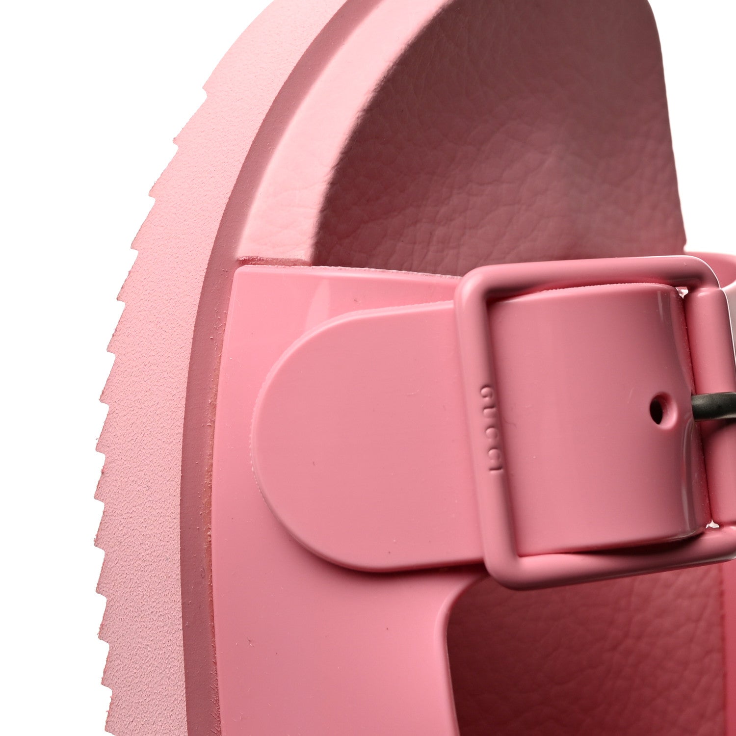 Gucci Rubber Mini Double G Womens Isla Dad Sandals 38 Wild Rose 9 of 11