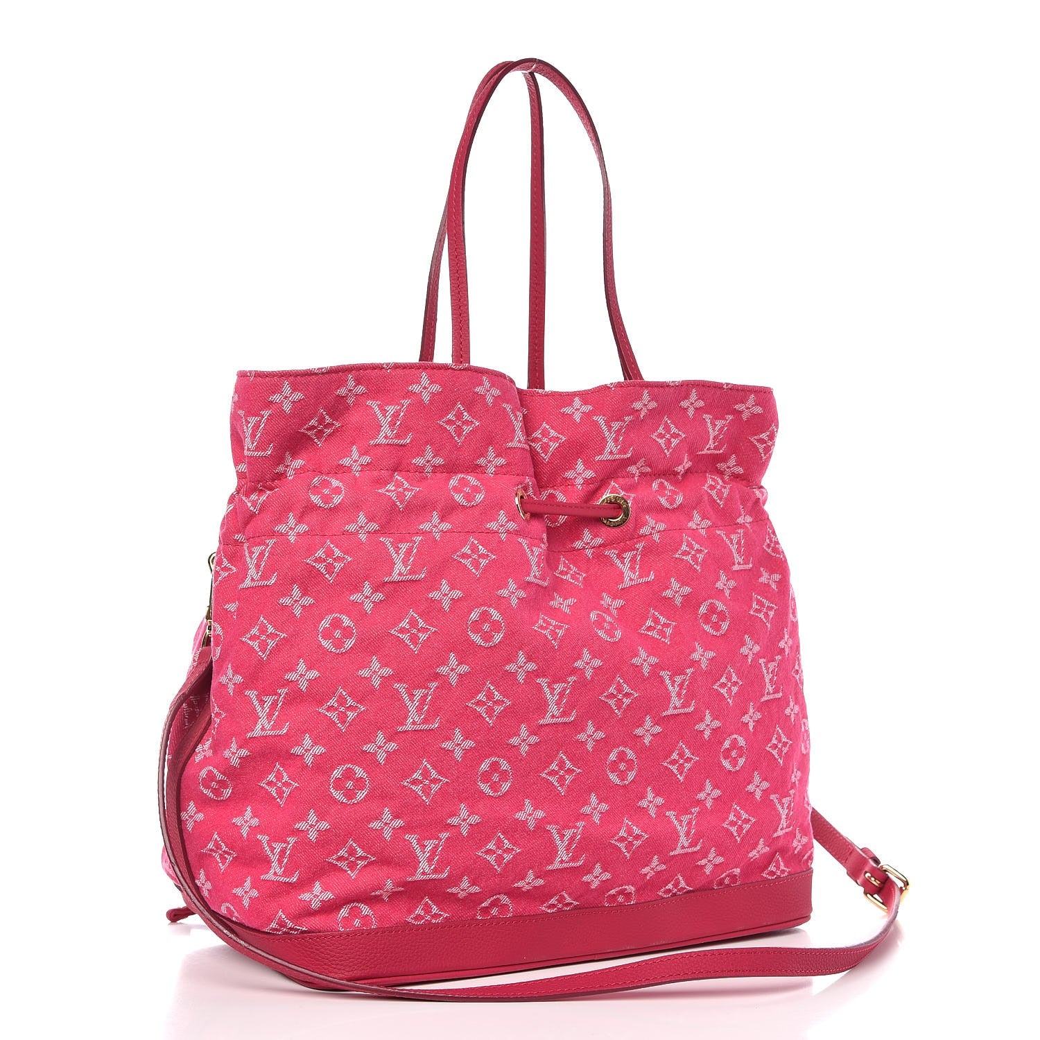 Louis Vuitton Denim Noefull MM Rose Indien 4 of 11
