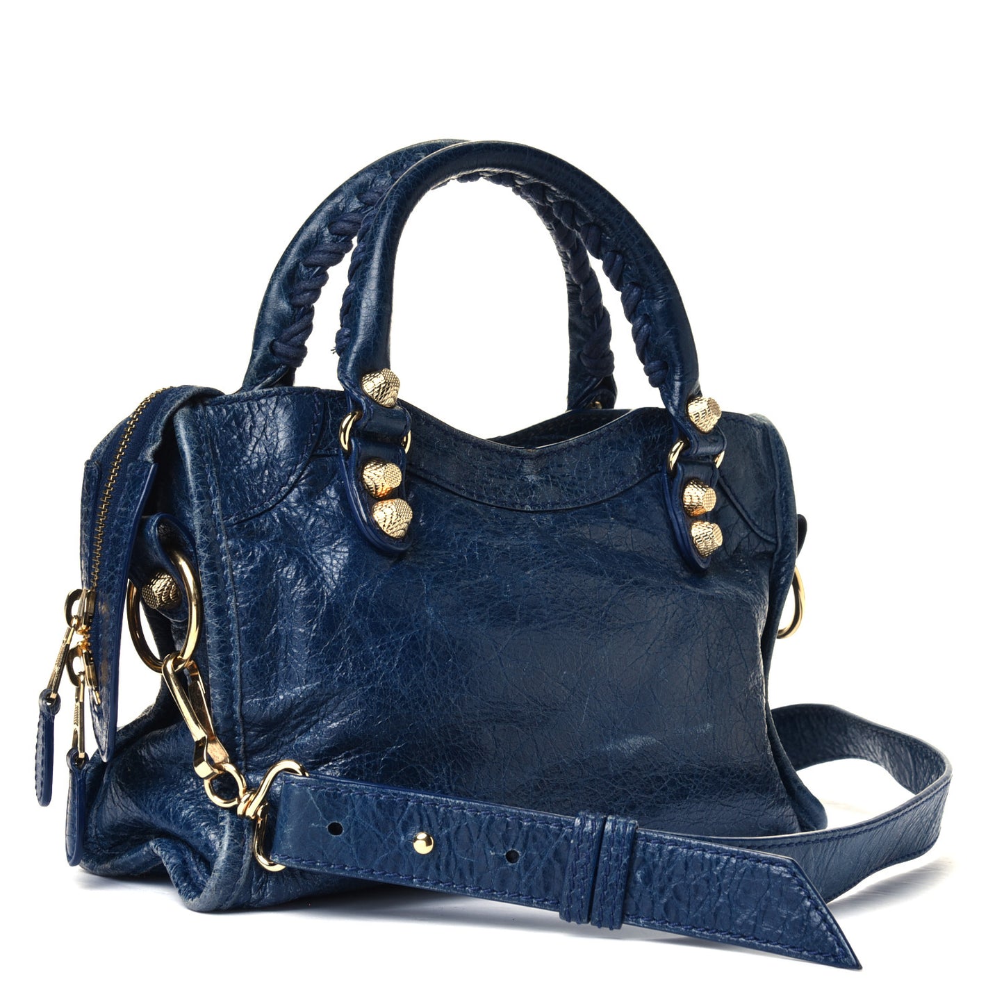 Agneau Giant 12 Gold Hardware Mini City Bleu Mineral