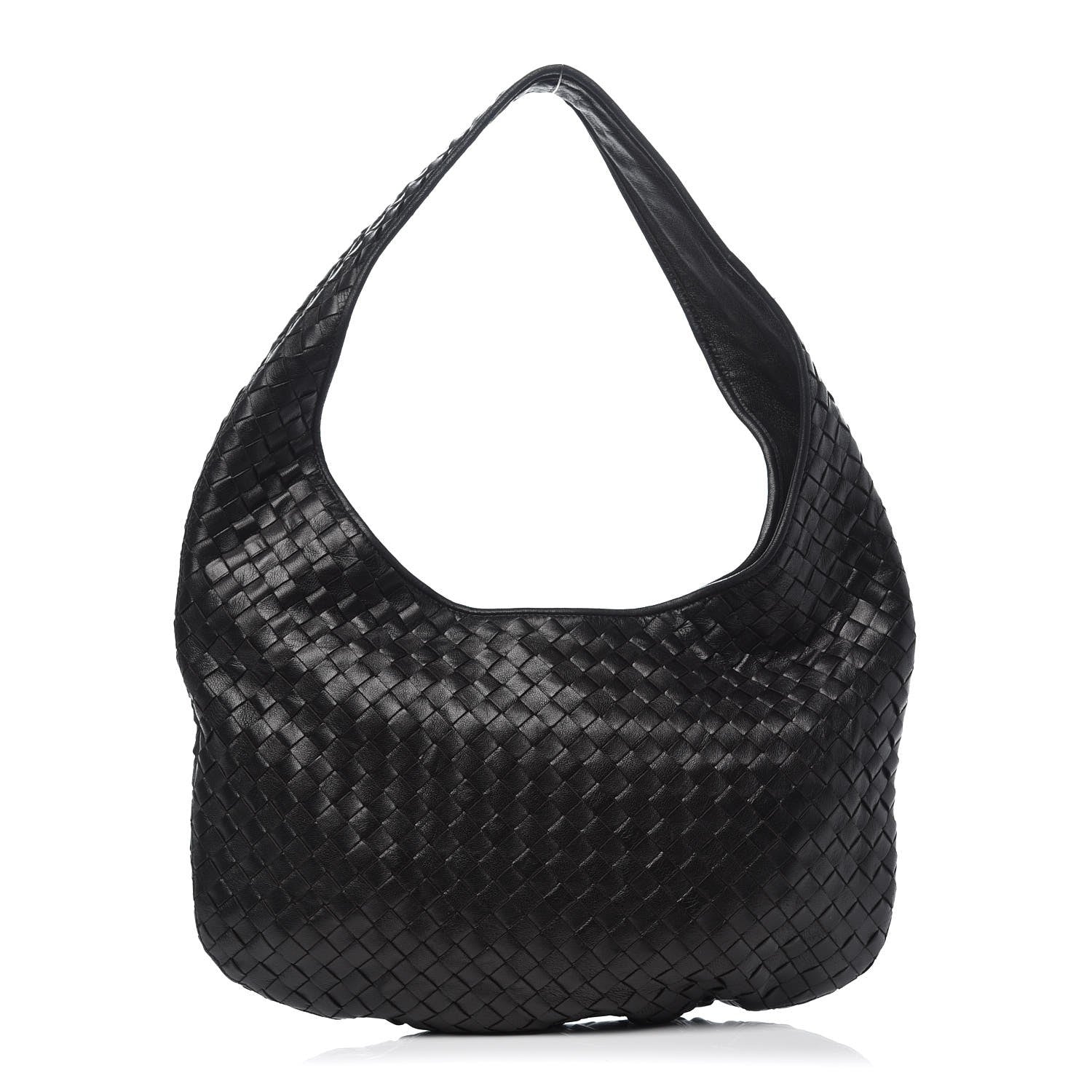 Bottega Veneta Nappa Intrecciato Small Veneta Hobo Black 1 of 8