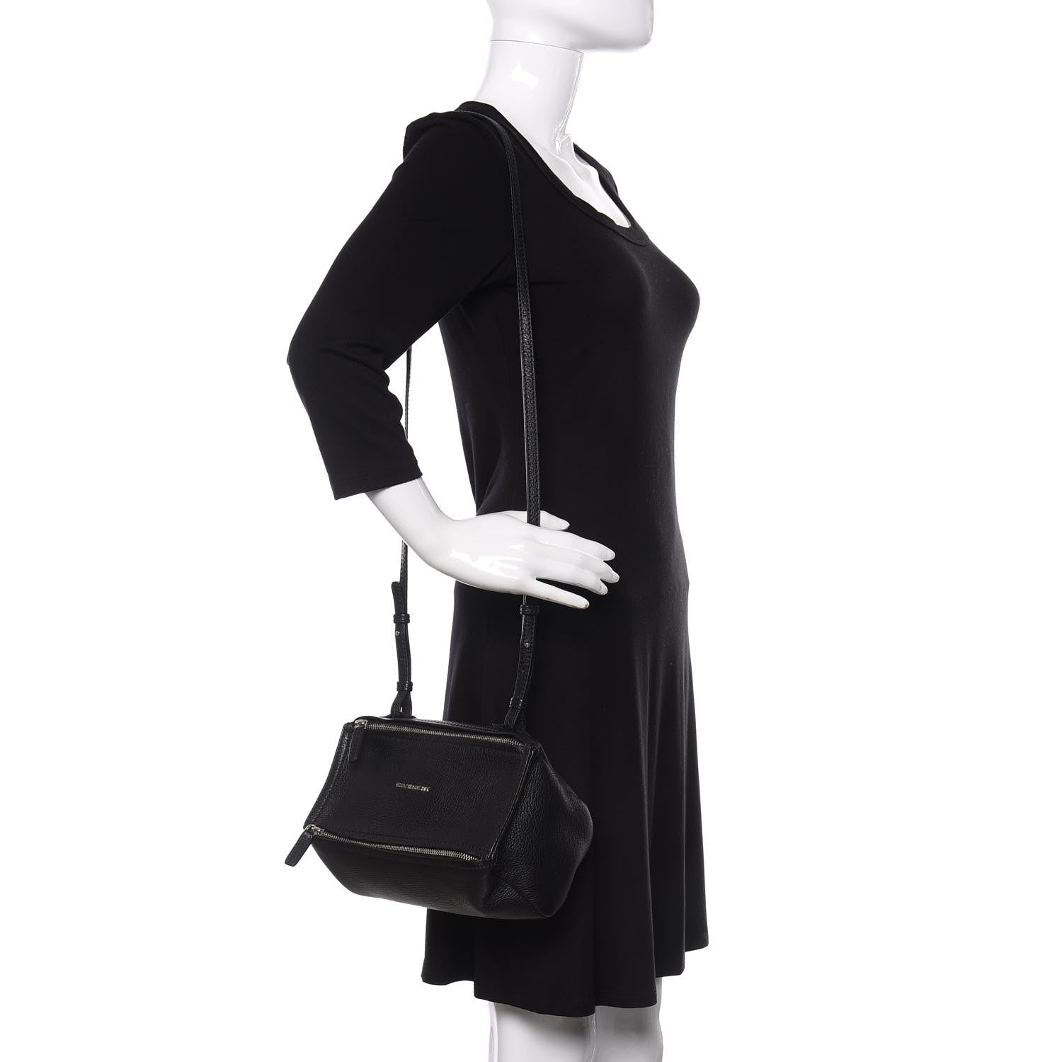Givenchy Sugar Goatskin Mini Pandora Black 2 of 10
