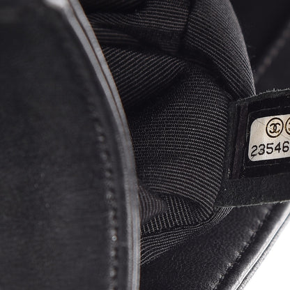 Chanel Lambskin Quilted Medium Boy Flap Black 7 of 11