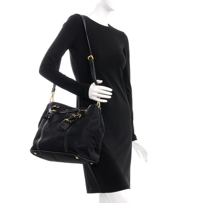 Prada Tessuto Nylon Tote Nero Black 3 of 9