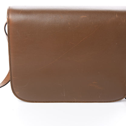 Celine Box Calfskin Medium Classic Box Flap Bag Camel 14 of 17