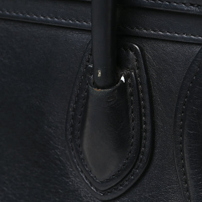 Celine Smooth Calfskin Nano Luggage Black 14 of 14
