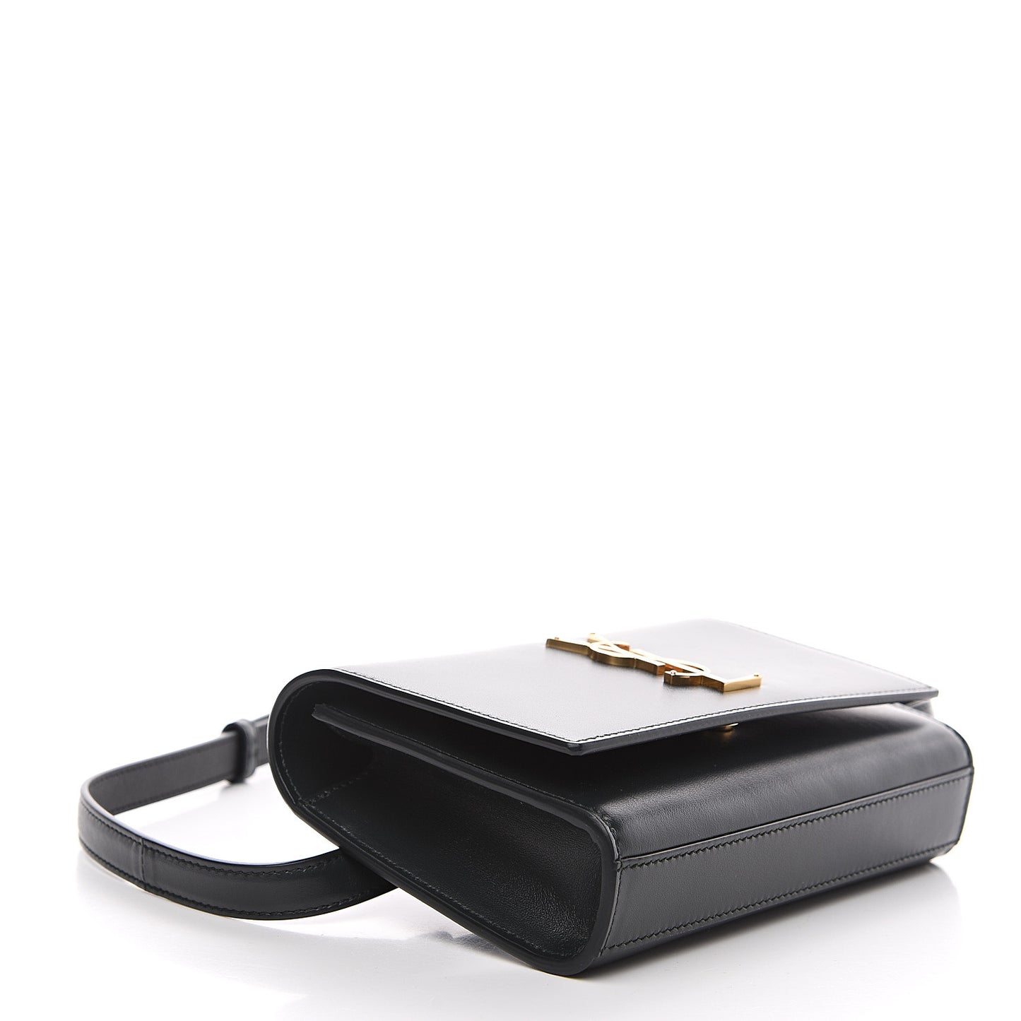 Smooth Calfskin Monogram Kate Belt Bag Black