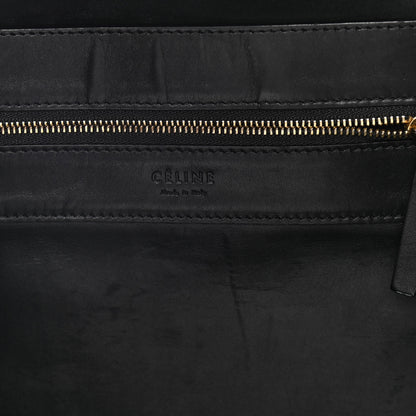 Celine Calfskin Medium Horizontal Cabas Phantom Black 11 of 23