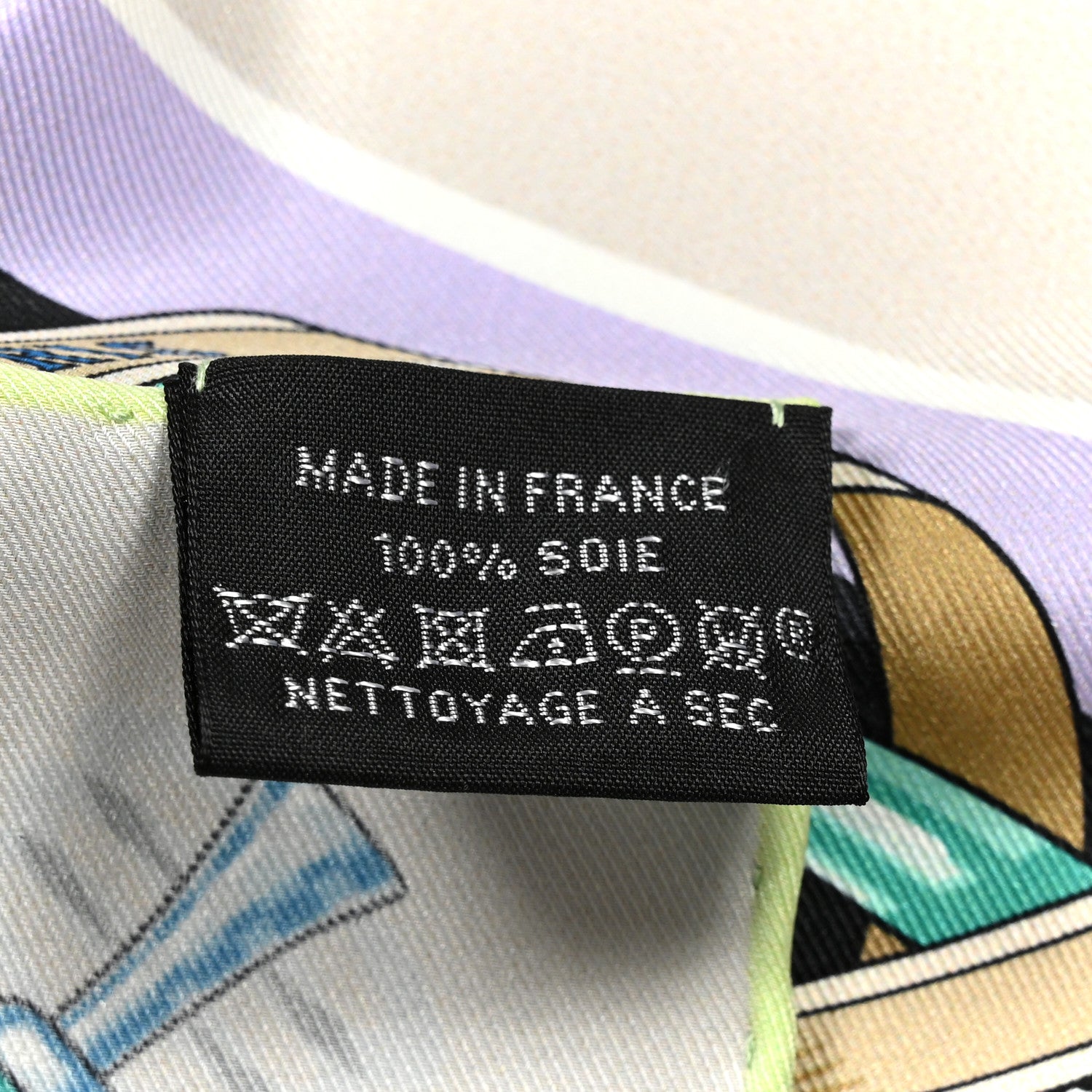 Hermes Silk Chorus Stellarum Scarf 70 Gris Nacre Anthracite 3 of 5