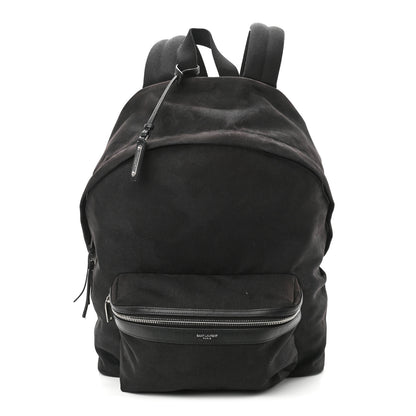 Saint Laurent Canvas Camouflage Backpack Black 1 of 10