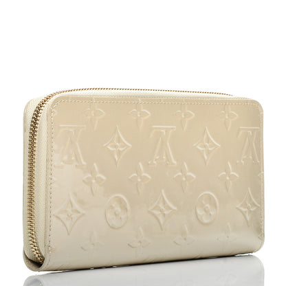Louis Vuitton Vernis Zippy Wallet Blanc Corail 3 of 6