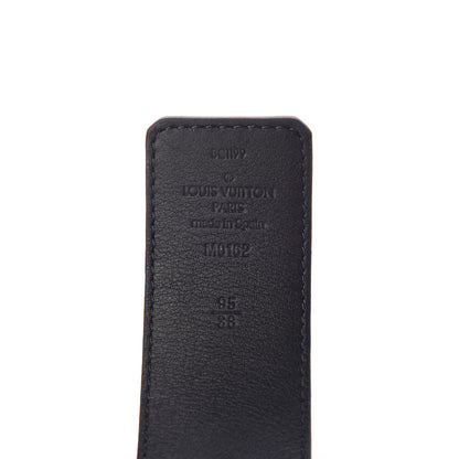 Louis Vuitton Printed Stickers Calfskin Monogram 40mm LV Initiales Reversible Belt 95 38 White 4 of 10