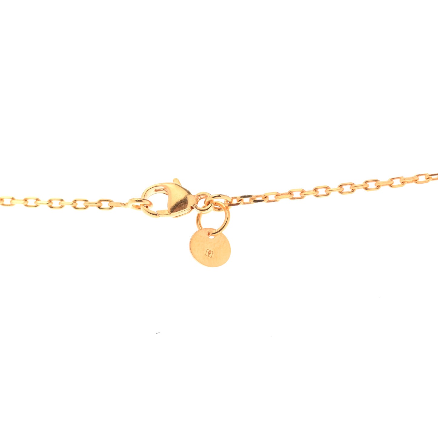 Gold Plated Swift As De Coeur Necklace Black