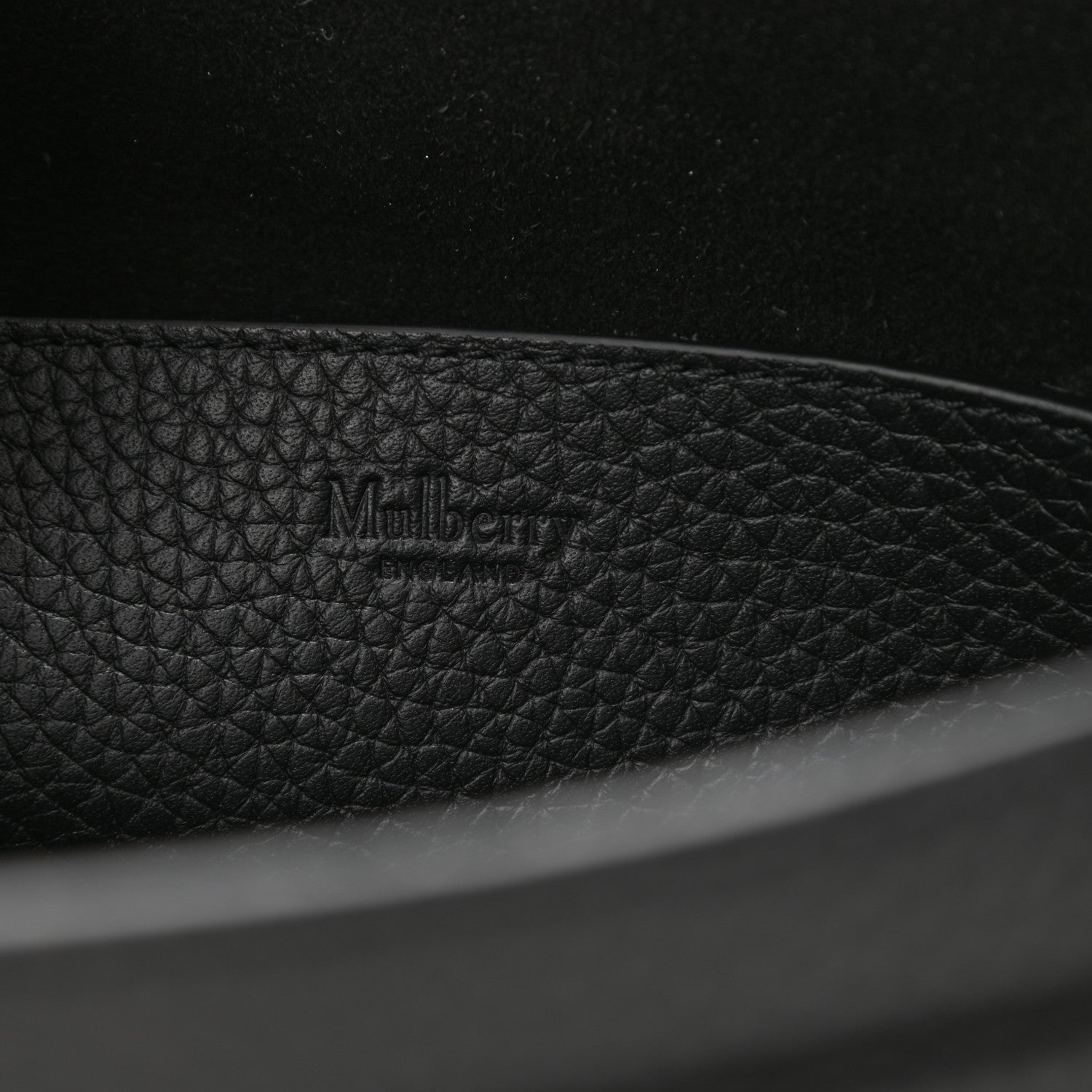 Mulberry Heavy Grain Mini Alexa Black 5 of 9