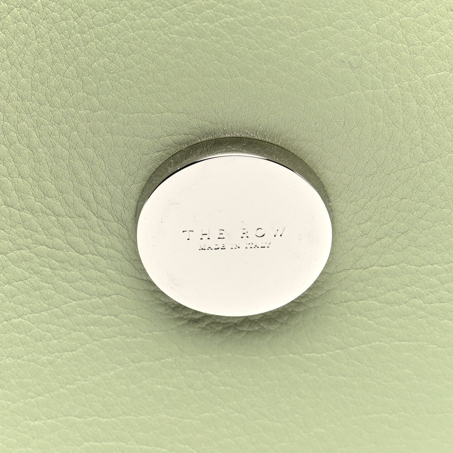 The Row Lambskin Nu Twin Envelope Clutch Dusty Green 6 of 6