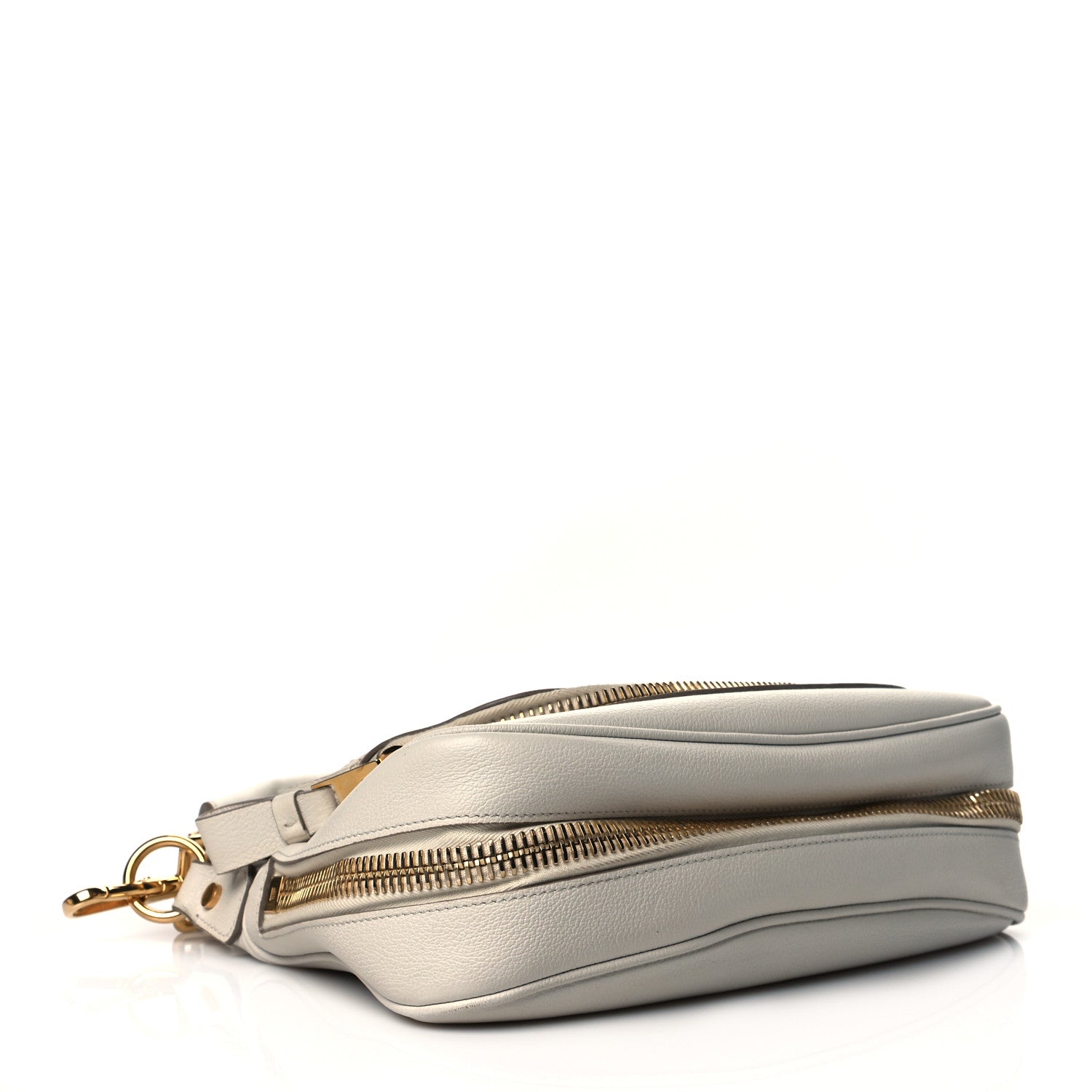 Tom Ford Grained Calfskin Medium Jennifer Crossbody Bag Chalk 4 of 10