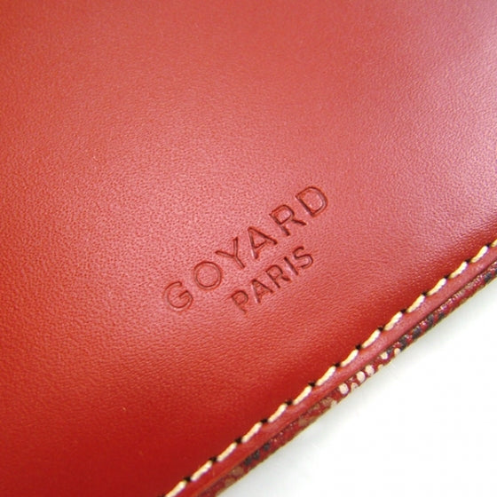 Chevron Leather Large Portfolio