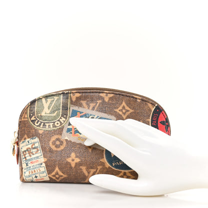 Louis Vuitton Monogram Flight Mode Cosmetic Pouch 2 of 10