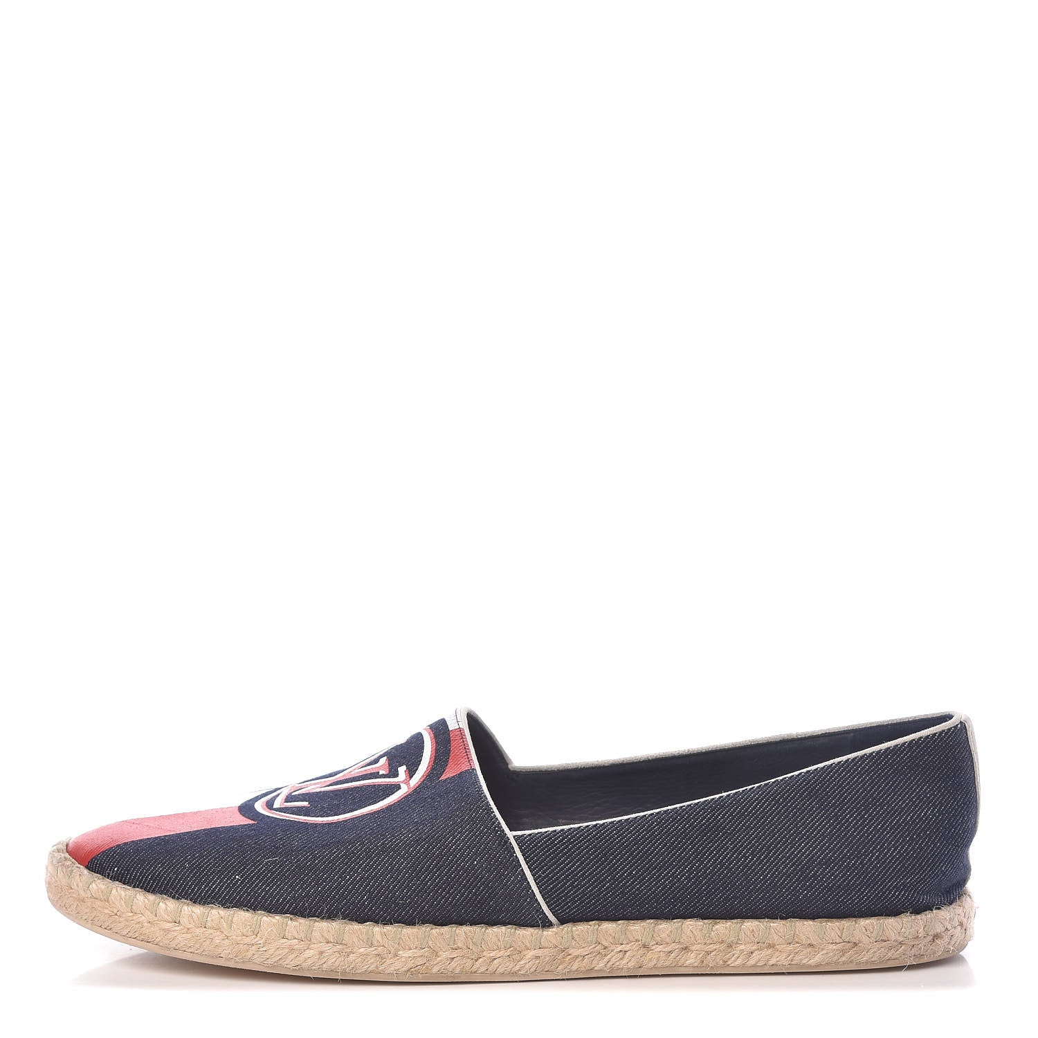 Louis Vuitton Canvas Postcard Espadrille Flats 41 1 of 13