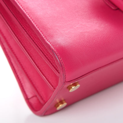 Saint Laurent Calfskin Nano Sac De Jour Bubblegum 9 of 21