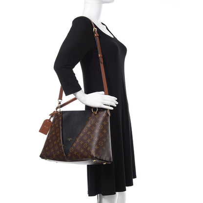 Louis Vuitton Monogram V Tote MM Black 2 of 10