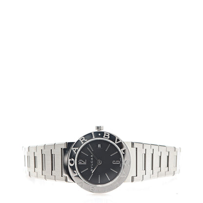 Bulgari Stainless Steel 26mm Quartz Watch Black 2 of 5