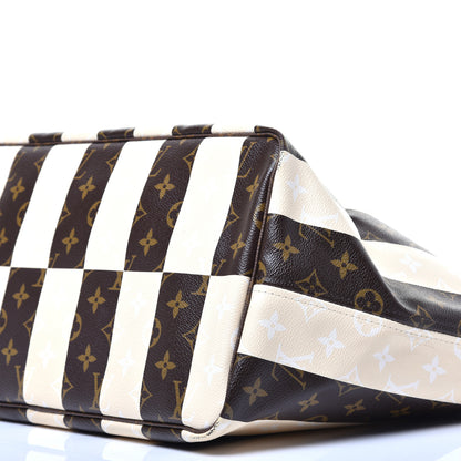 Louis Vuitton Monogram Rayures Neverfull GM 8 of 9