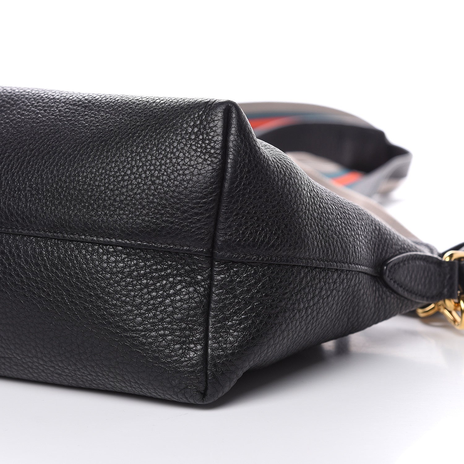 Prada Vitello Daino Tote Black 9 of 10