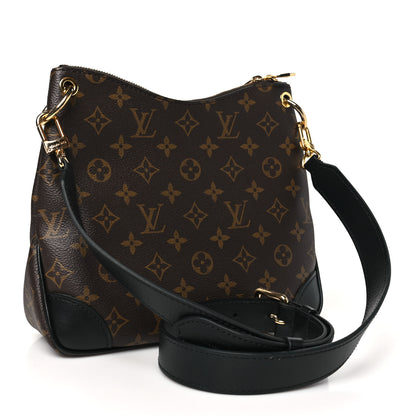 Louis Vuitton Monogram Odeon PM Black 3 of 10