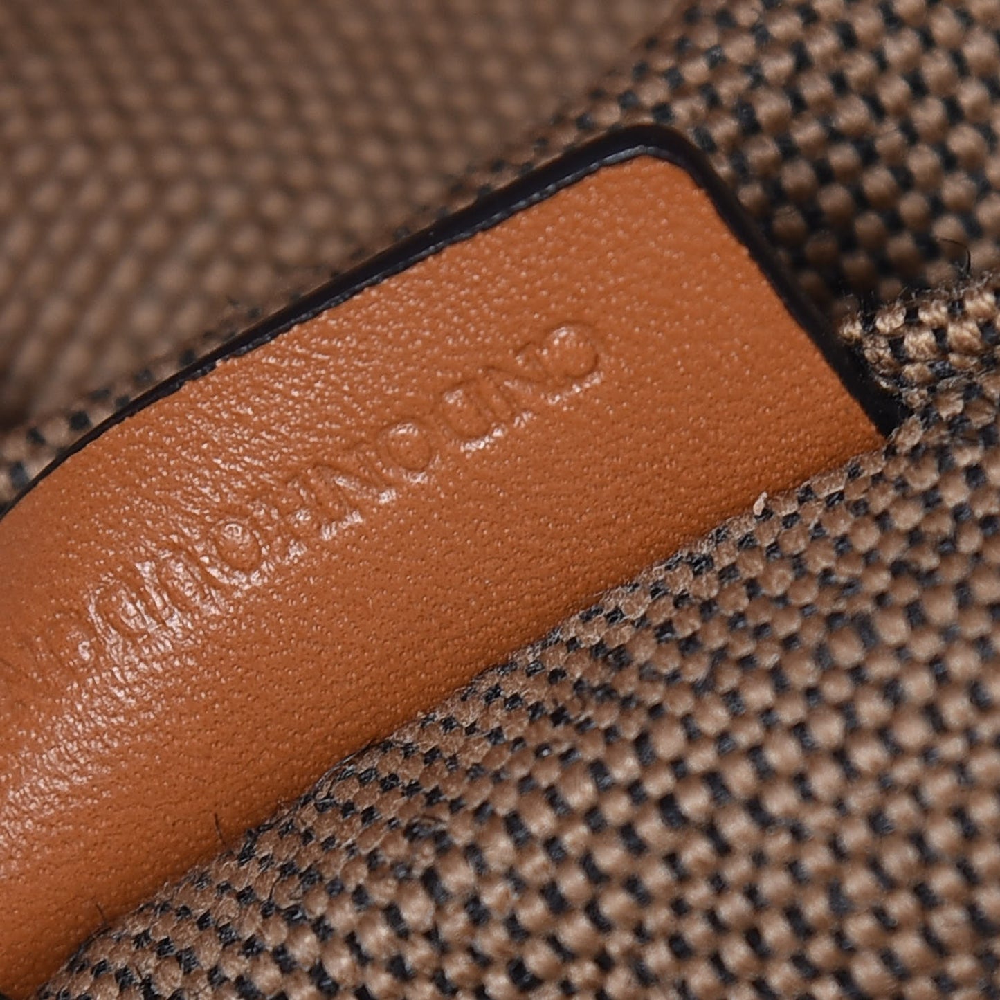 Canvas Mega Check Medium Ashby Hobo Saddle Brown