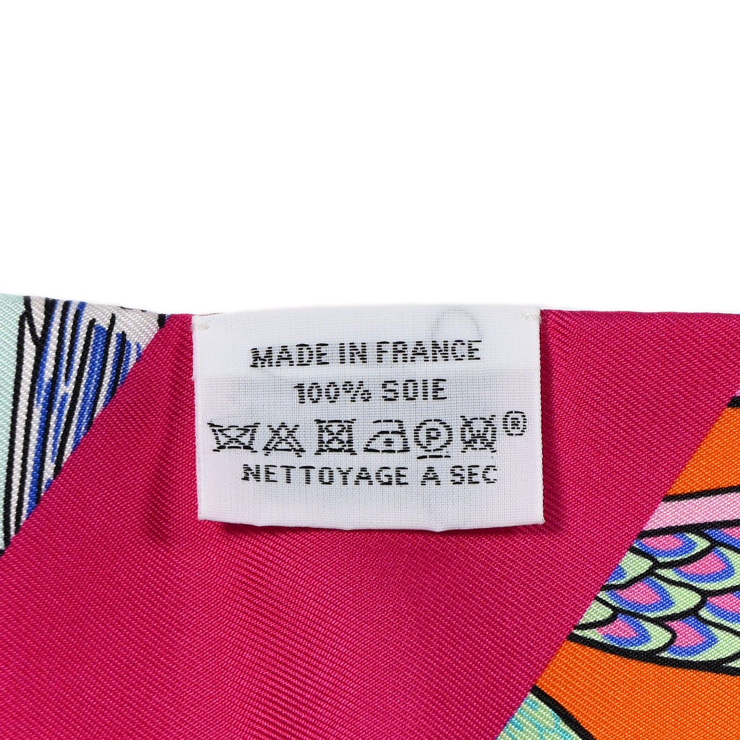 Silk Animapolis Maxi Twilly Slim Rose Vif Jaune Vif Vert