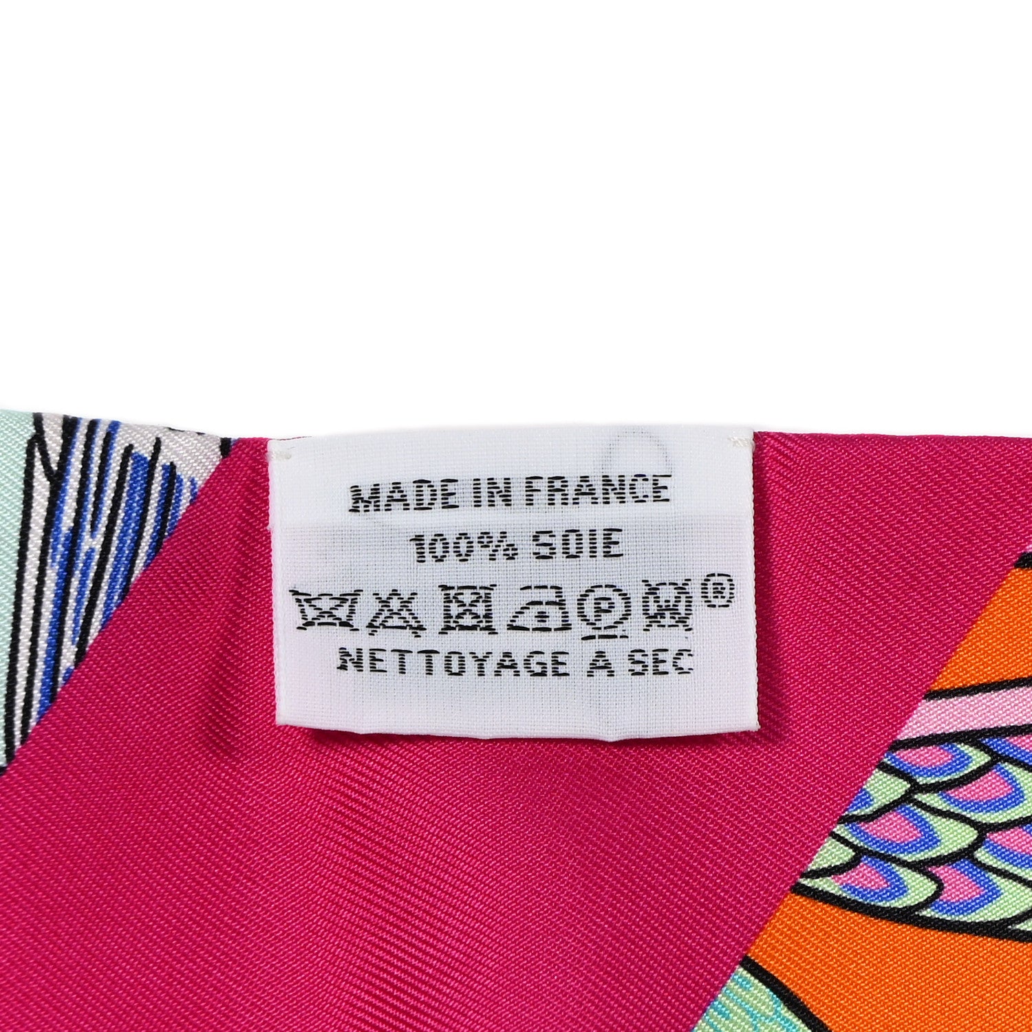 Hermes Silk Animapolis Maxi Twilly Slim Rose Vif Jaune Vif Vert 2 of 4