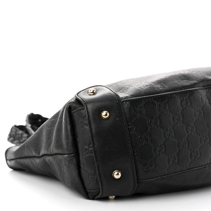 Gucci Guccissima Small Pelham Shoulder Bag Black 9 of 15
