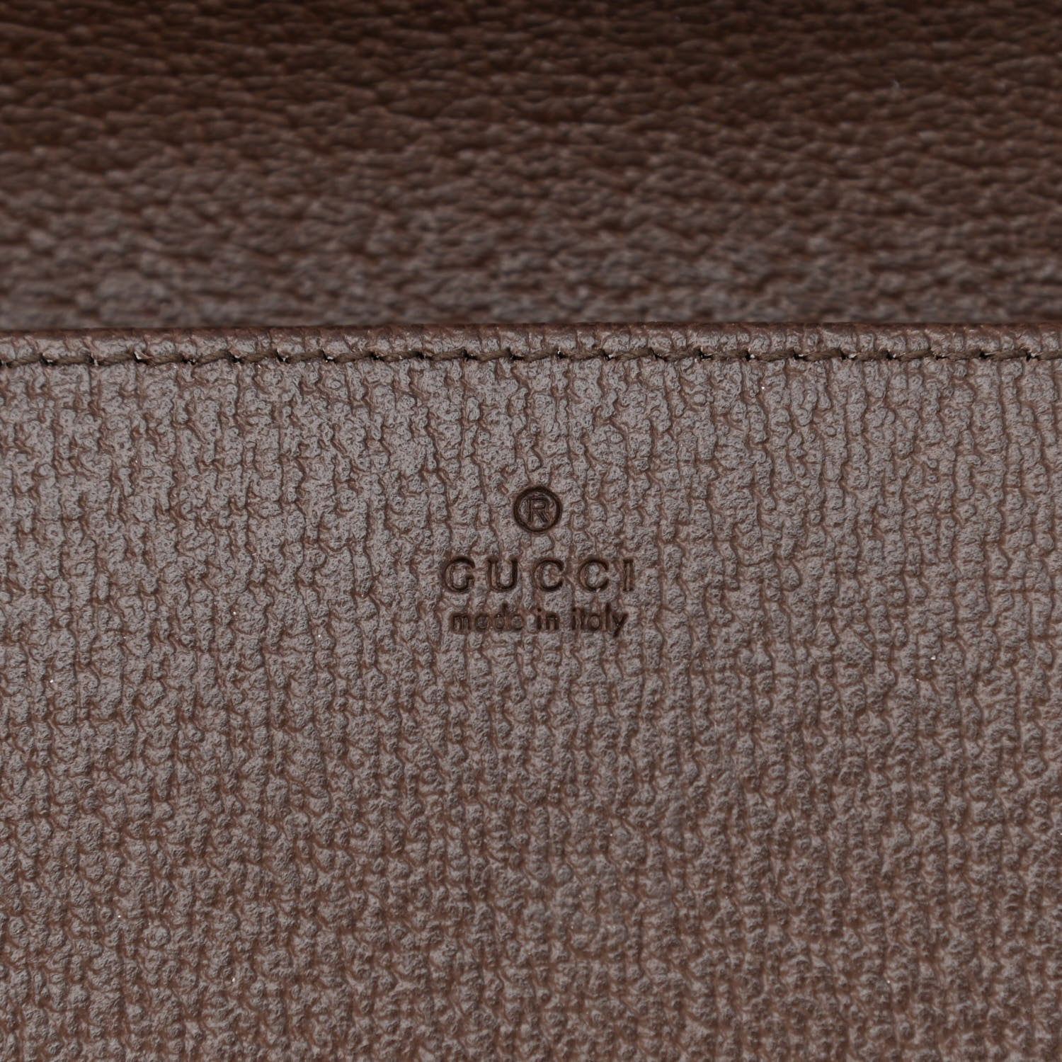 Gucci Monogram Jumbo GG Textured Dollar Calfskin Embroidered Horsebit 1955 Wallet On Chain Camel Ebony New Acero Multicolor 6 of 11
