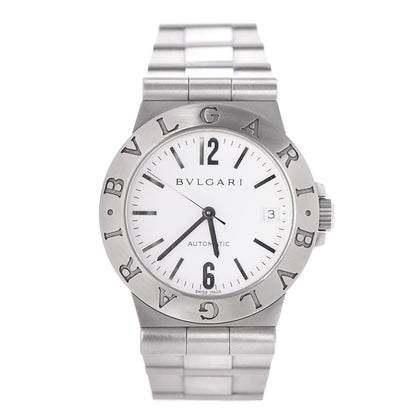 Bulgari Stainless Steel 35mm Diagono Automatic Watch 1 of 6