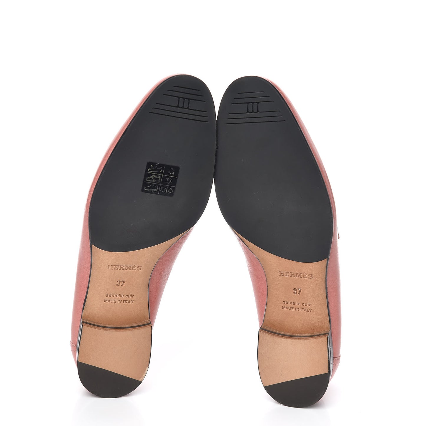 Goatskin Paris Loafers 37 Rouge Blush