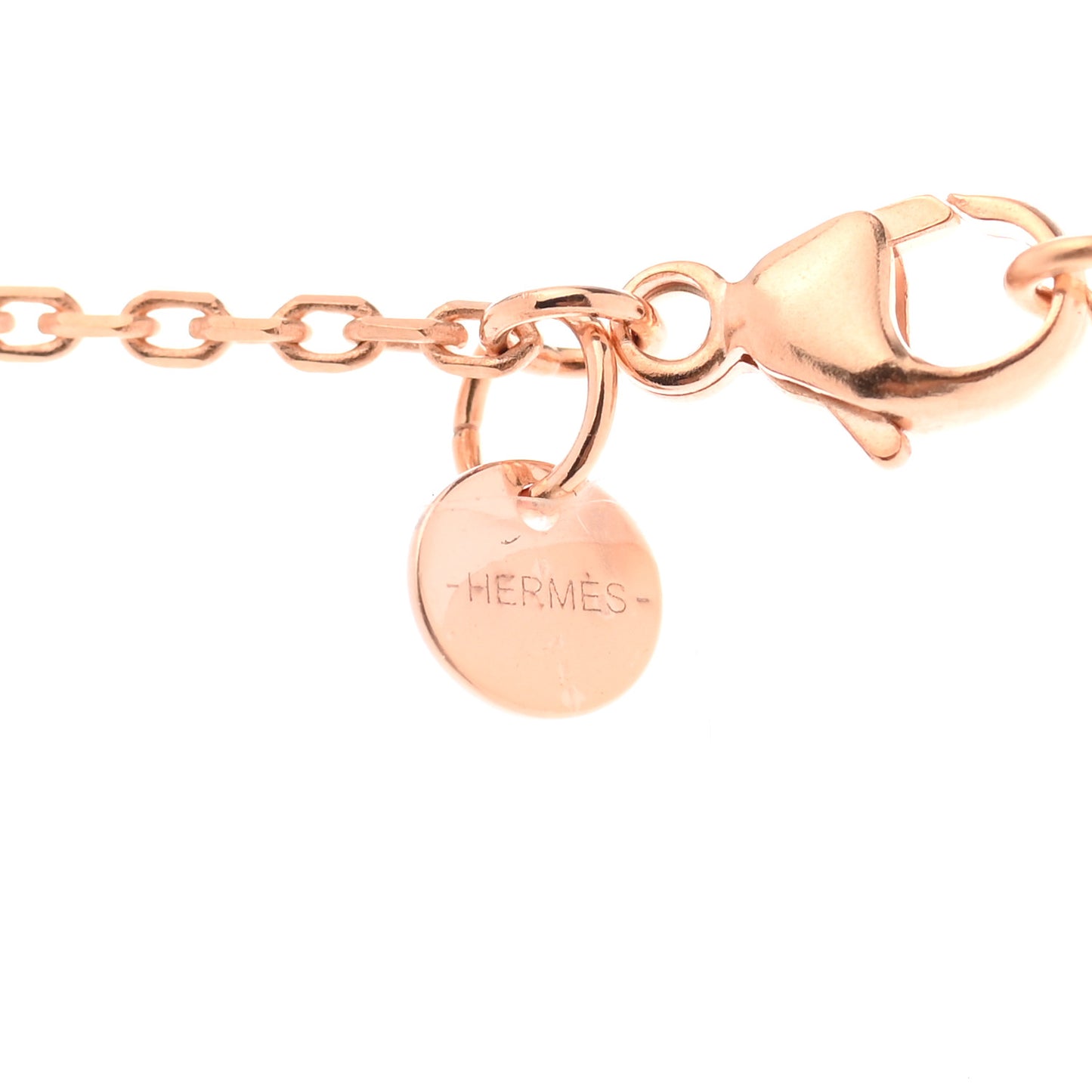 Rose Gols Plated Swift As De Coeur Necklace Bleu Brume