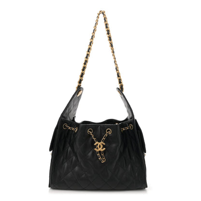 Chanel Caviar Quilted Small Chanel 25 Handbag Black 1 of 12
