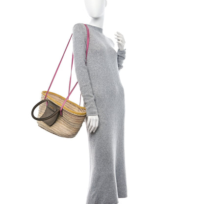 Jacquemus Raffia Le Petit Panier Soli Multicolor 2 of 13