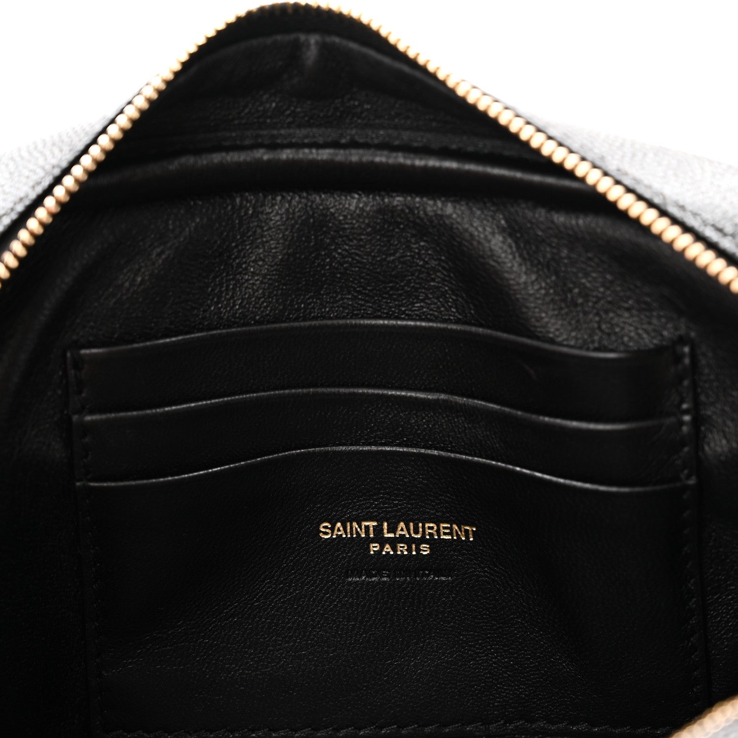 Saint Laurent Grain De Poudre Matelasse Monogram Mini Lou Camera Bag Black 7 of 10
