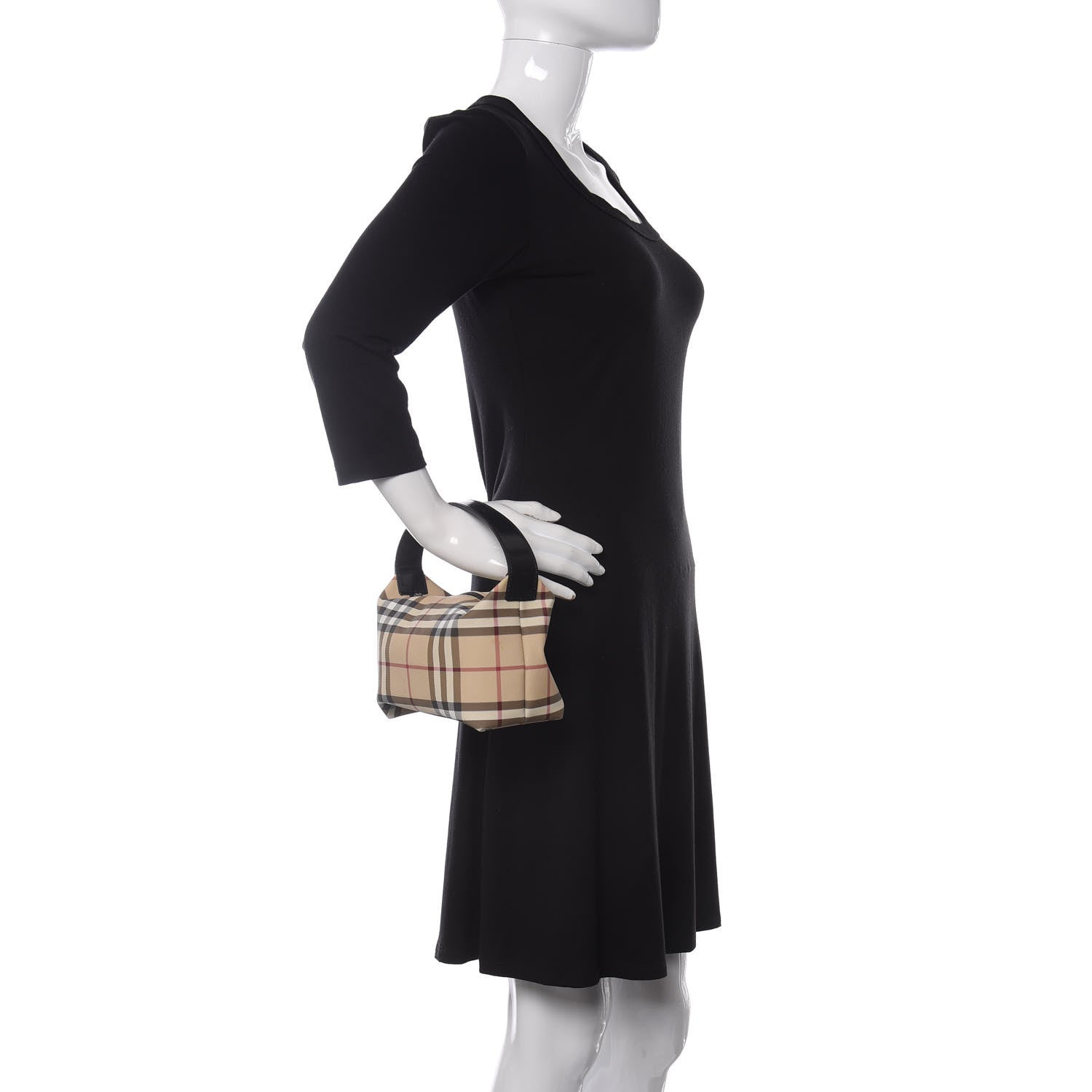 Burberry House Check Hobo Black 2 of 10