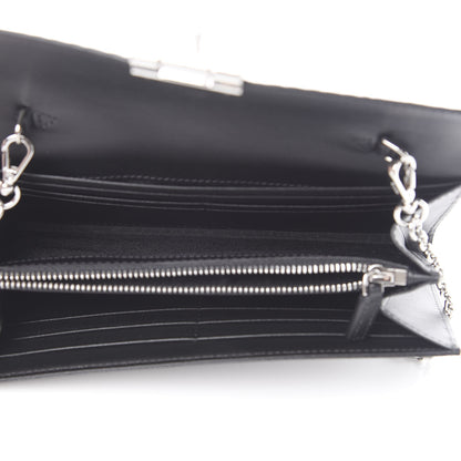 MCM Visetos Large Patricia Wallet On Chain Black 5 of 11