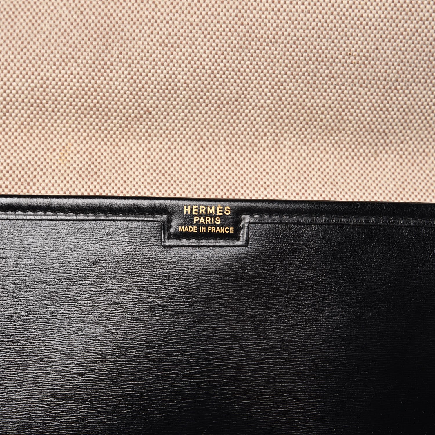 Hermes Box Jige GM Clutch Black 6 of 15