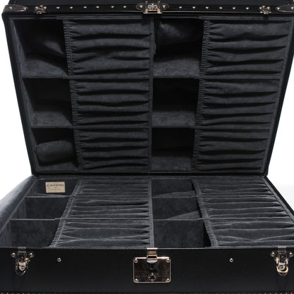 Louis Vuitton Taiga Gemine Shoe Trunk 12 Pairs Black 7 of 7