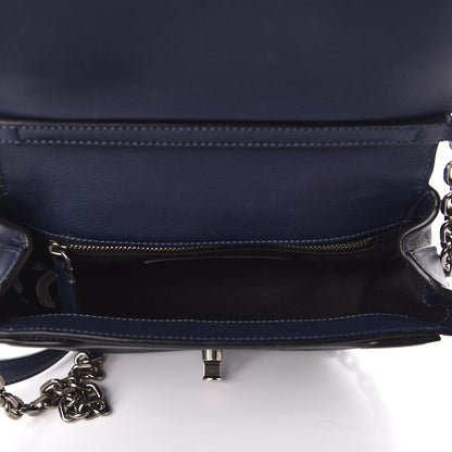 Marc Jacobs Calfskin West End The Jane Saddle Bag Navy 5 of 13