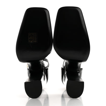 Valentino Garavani Patent DiscoBox 80/180mm Platform Pumps 39 Black 5 of 11