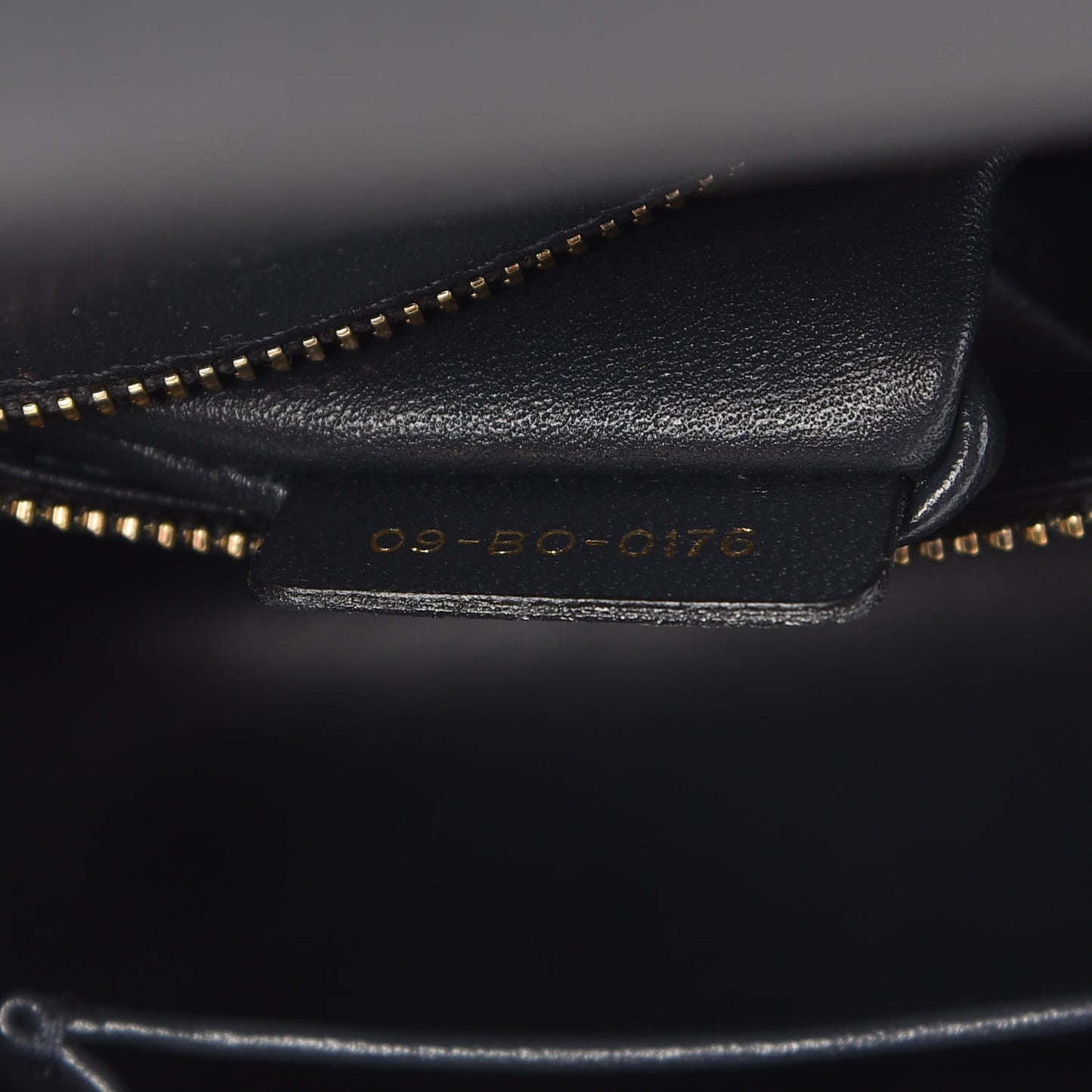 Metallic Patent Micro-Cannage Medium Diorama Flap Bag Gold
